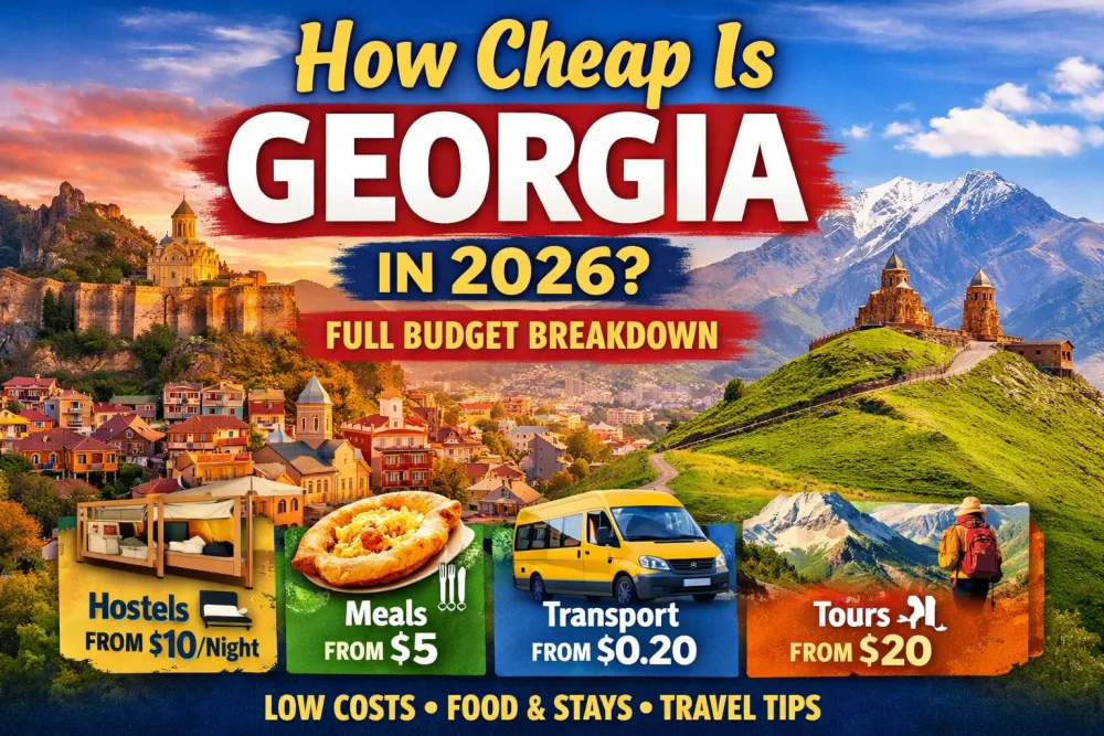 How Cheap Is Georgia in 2026? Full Budget Breakdown